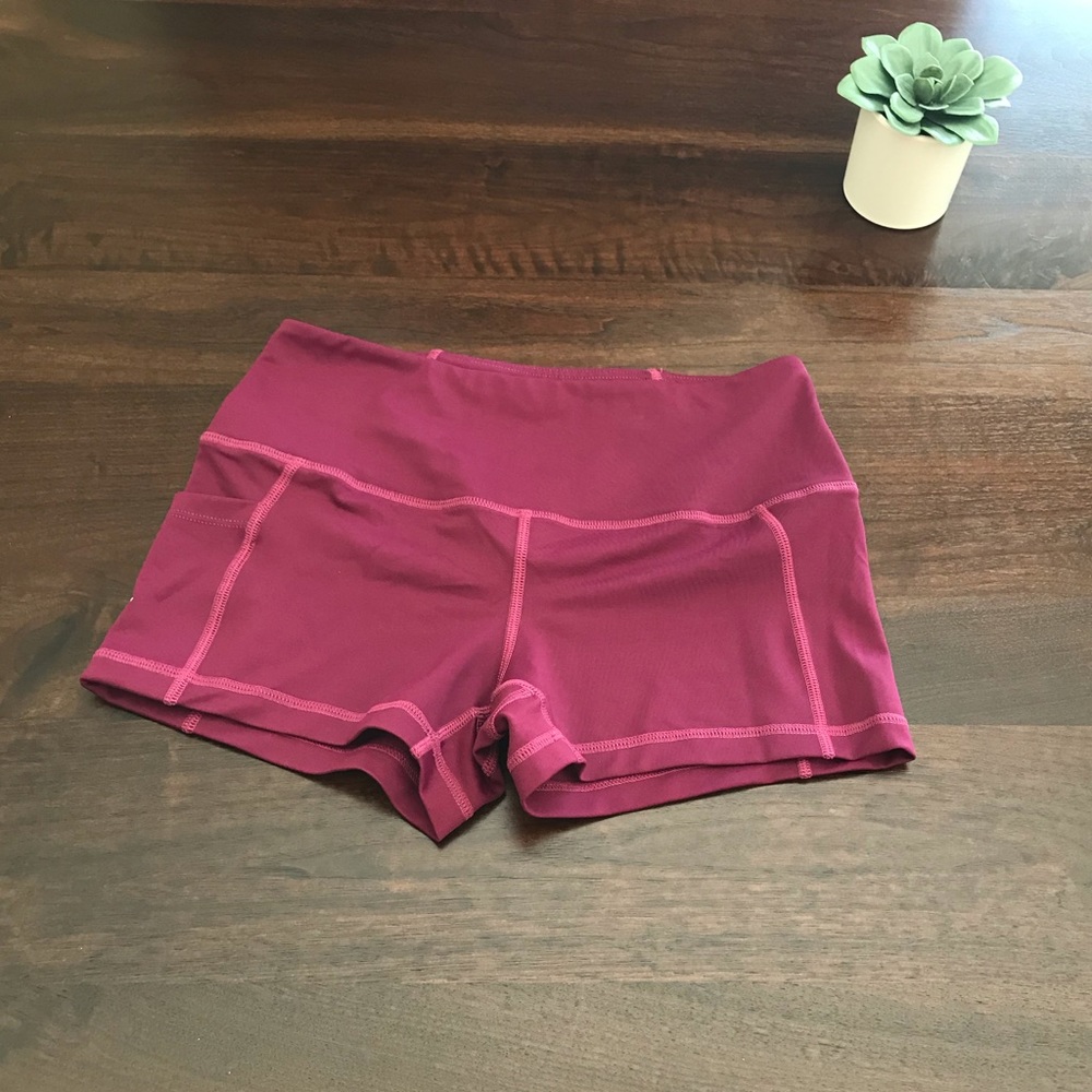 *Sold on another app* Maroon Gym Shorts - Medium